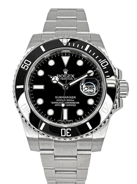 montres occasion rolex submariner|Rolex Submariner black dial.